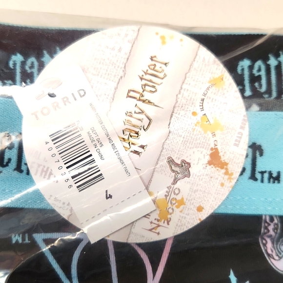 ❤️NWT VINTAGE TORRID HARRY POTTER HOGWARTS BOYSHORT PANTY - PLUS SIZE PANTIES 4X - Picture 8 of 9